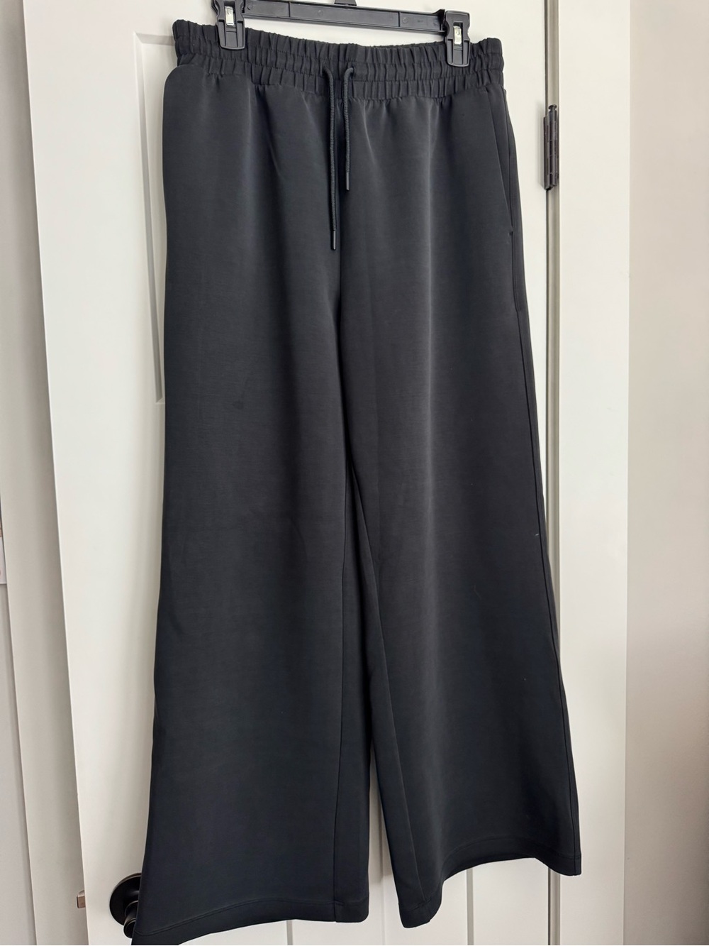 all in motion Black Wide-Leg Drawstring Pants